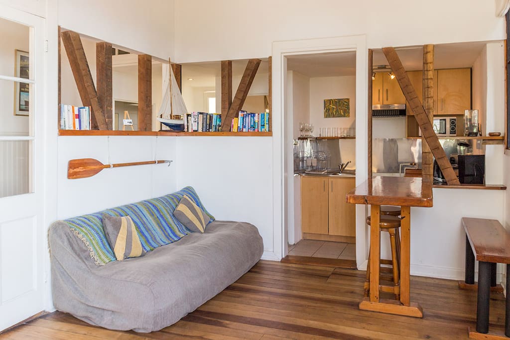 living and dining room