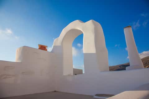 Tsalikis- traditional stone house in Chora Amorgos