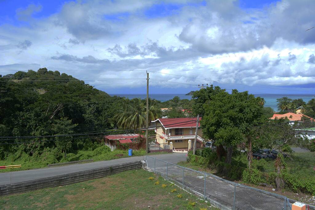 Main road, taken from April's House Ocean View