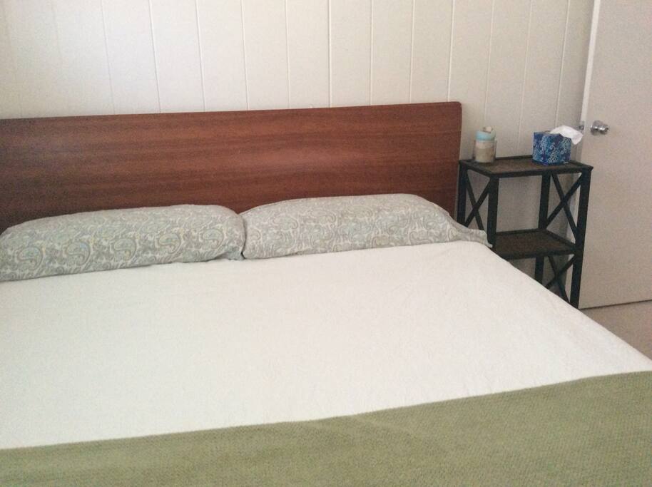 Cali-King bed.