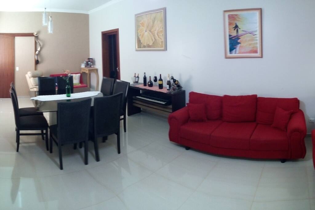 Sala de estar e de Jantar