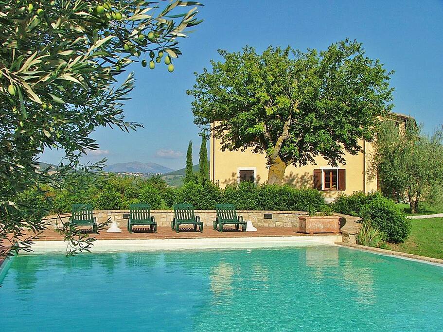 Vista della piscina