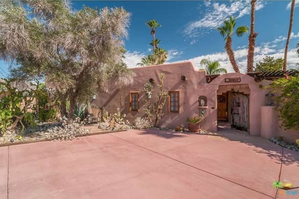 Large driveway