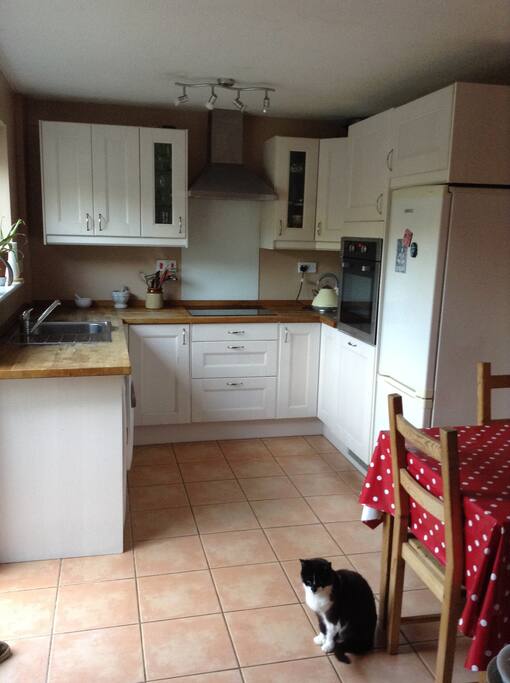 Kitchen for help yourself breakfast