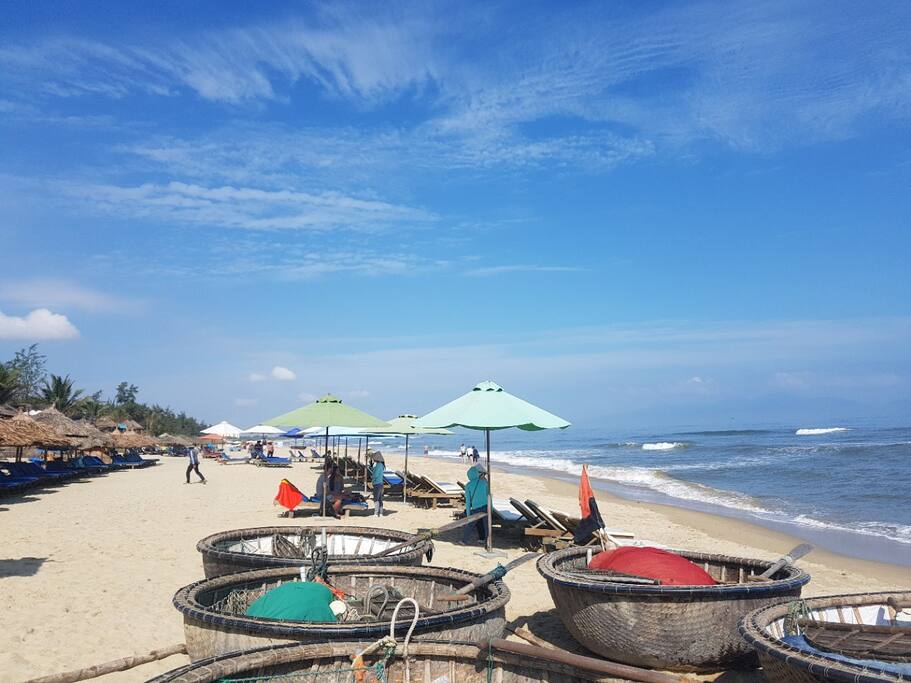 An Bang Beach at front