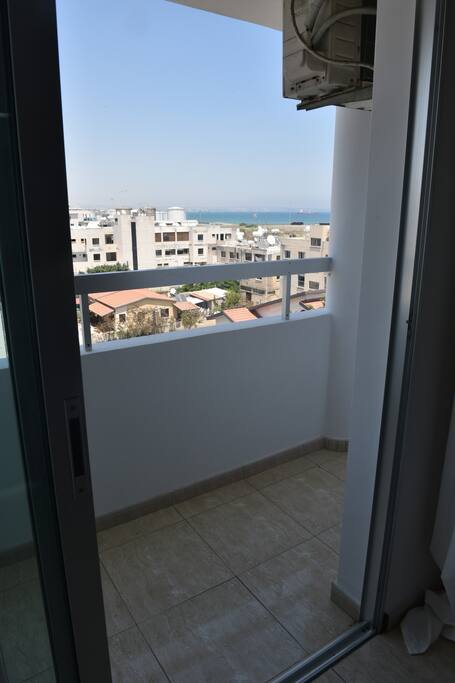 Enjoy the sea view from the balcony