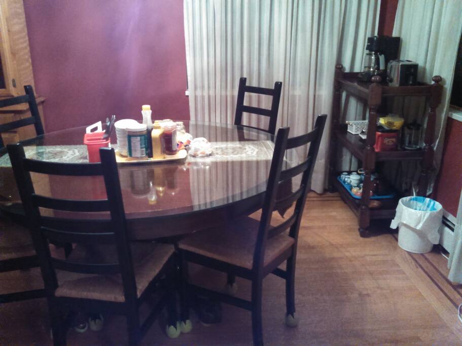 Dinning Room for guest