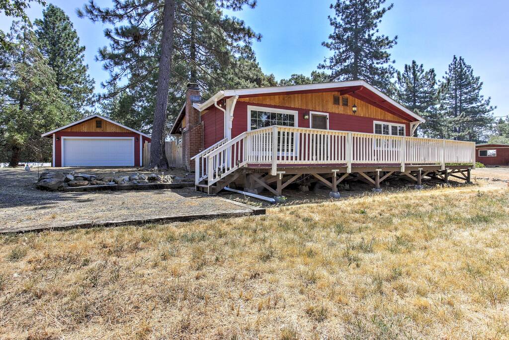 The home features an expansive patio with a gas grill and abundant seating for all your guests to enjoy quality time together.