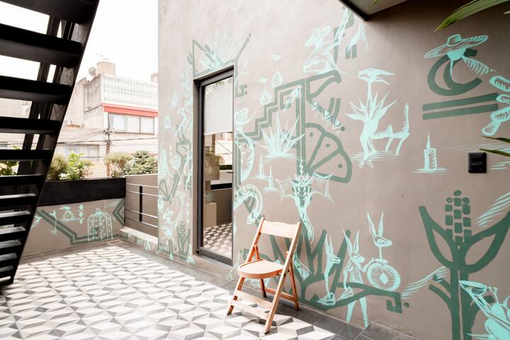 3Br&Gym Casa Metl at La Roma near Viaducto gallery image 5