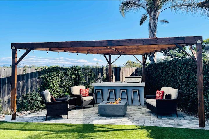 Dream 4BR HOUSE ❤️ of San Diego – Spa Firepit BBQ