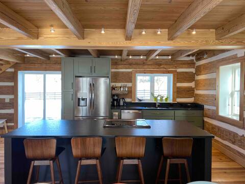 Renovated Log House in Harrisonburg