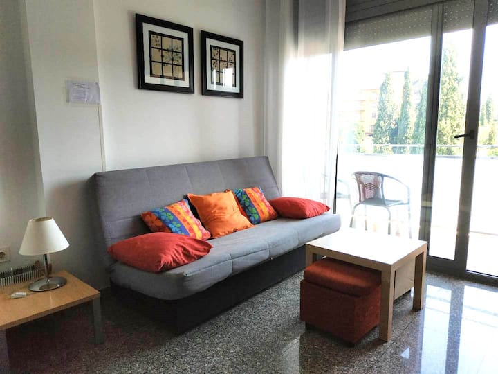 Apartament"mar" 1ª Línea Playa Fenals+wifi+parking - Lloret de Mar