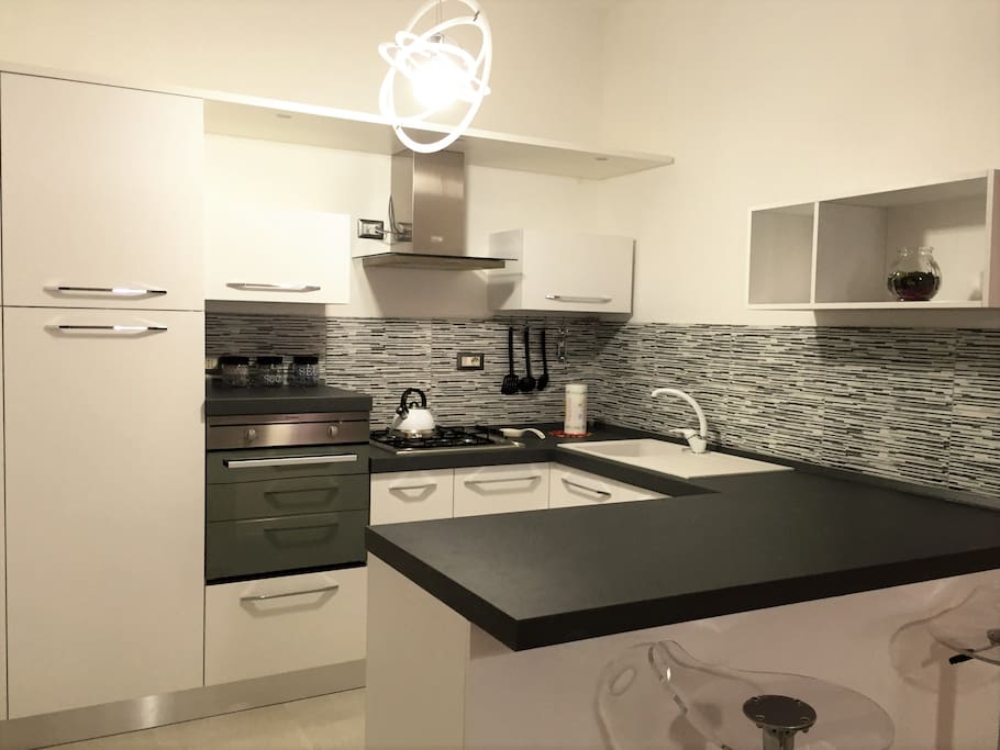 Very well equipped kitchen