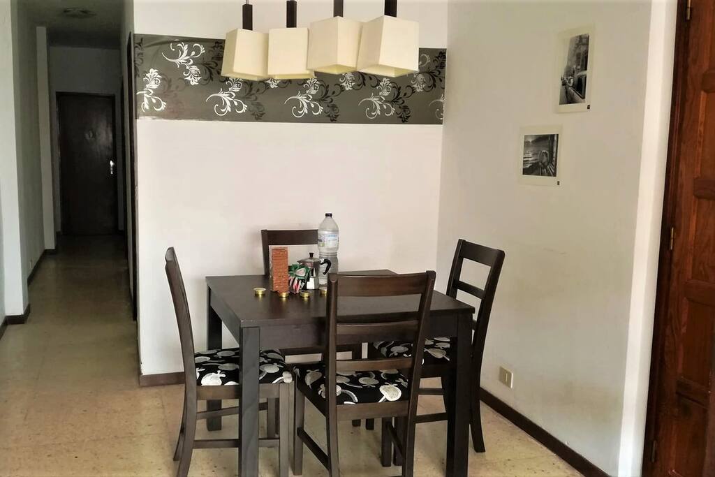 The dinning room