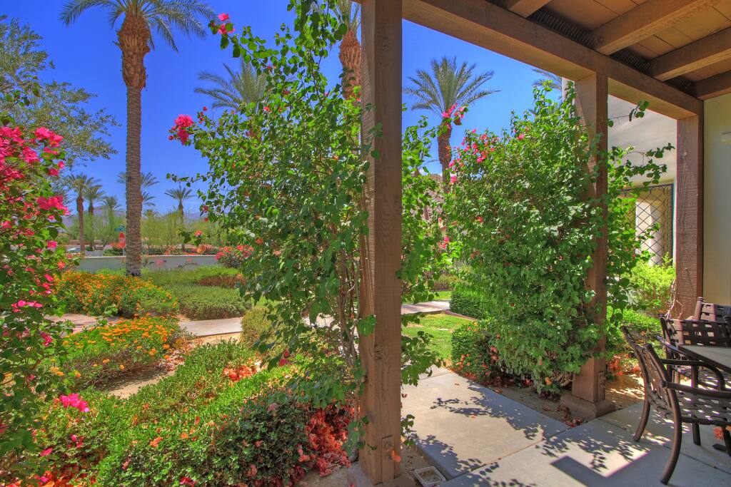 Dining area patio
