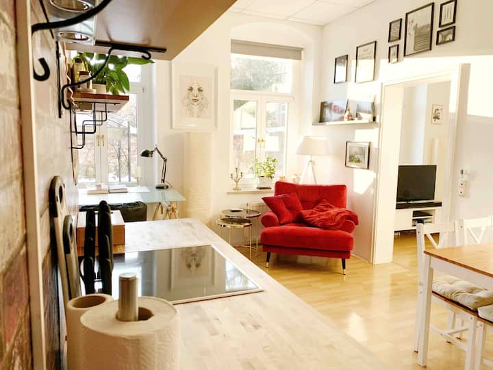 Very quiet and cosy place in the heart of Dresden Apartments for Rent