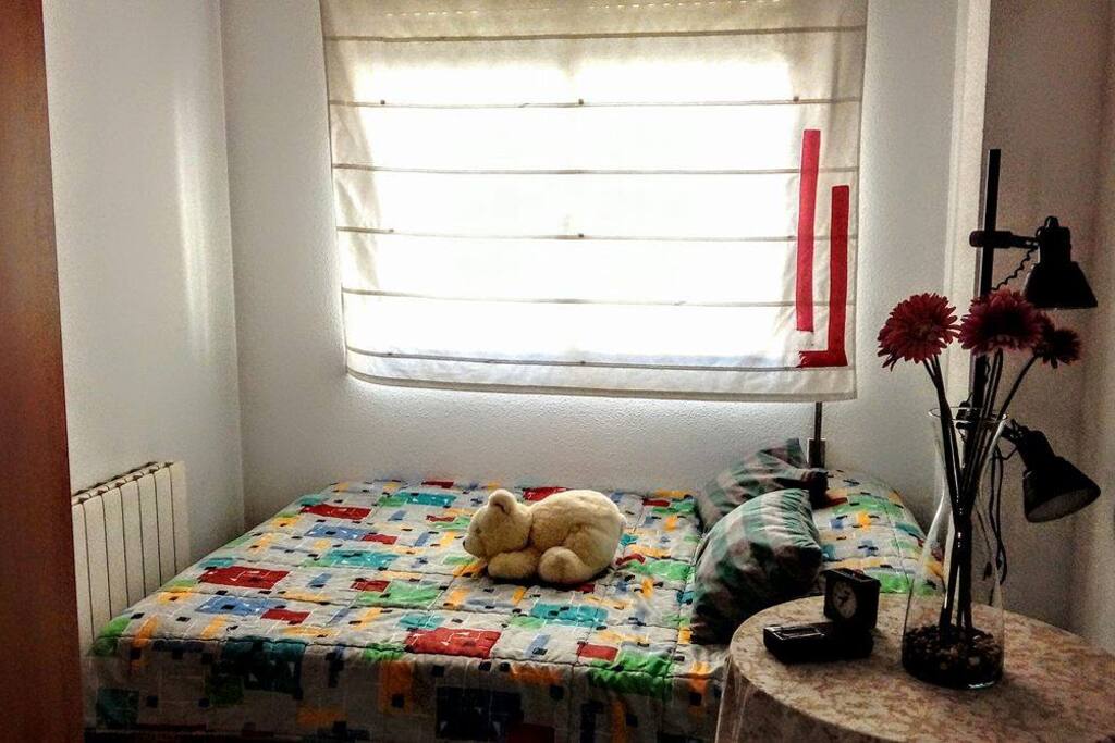 luminosa y ventilada, con calefacción