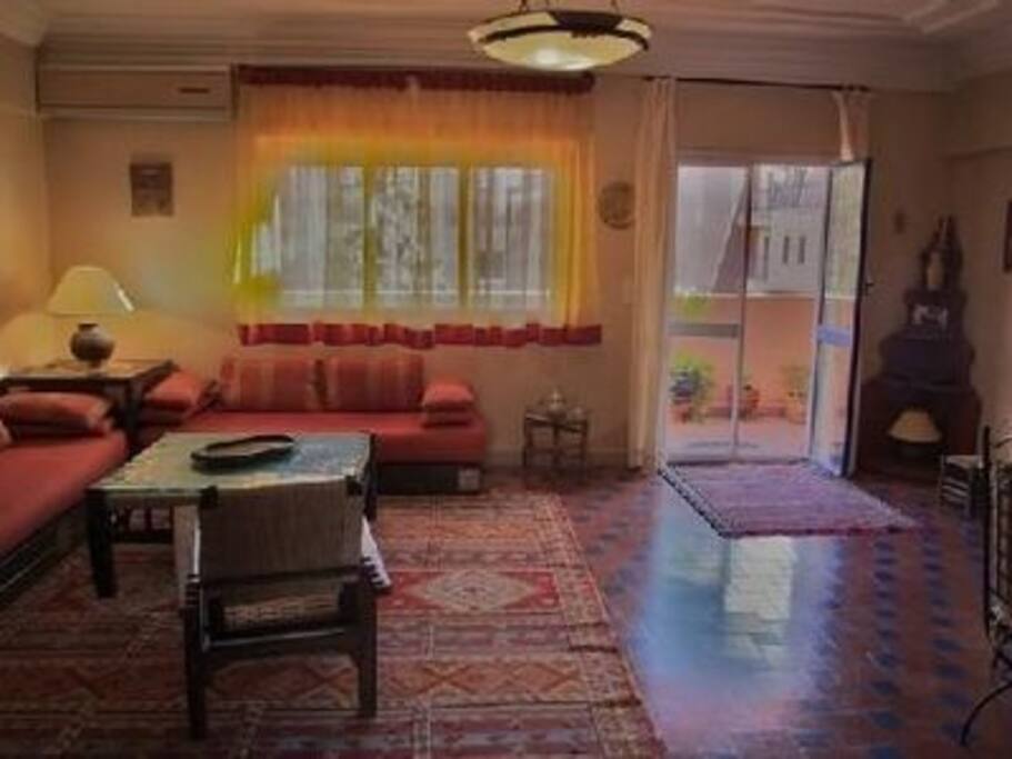Salon orienté sud