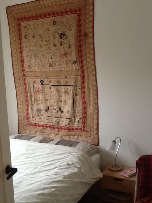Slaapkamer achter; 2pp-bed
