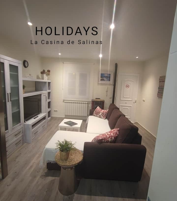Casa Independiente En La Playa Con Garaje Y Jardín - Avilés