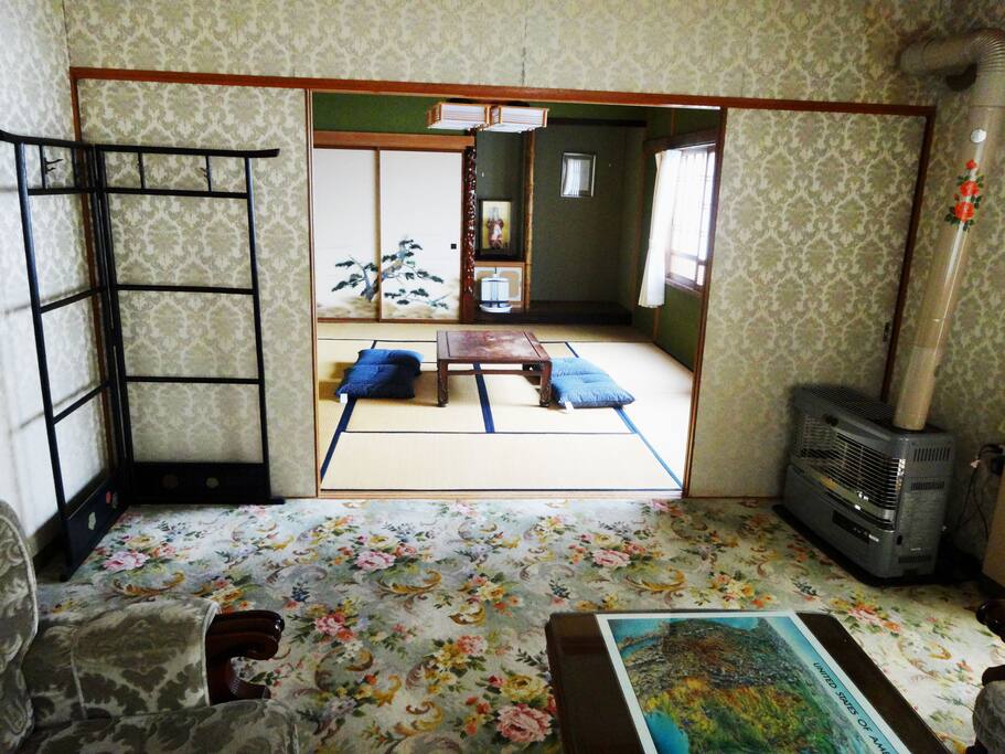 Living Room and Bed Room, for your private use