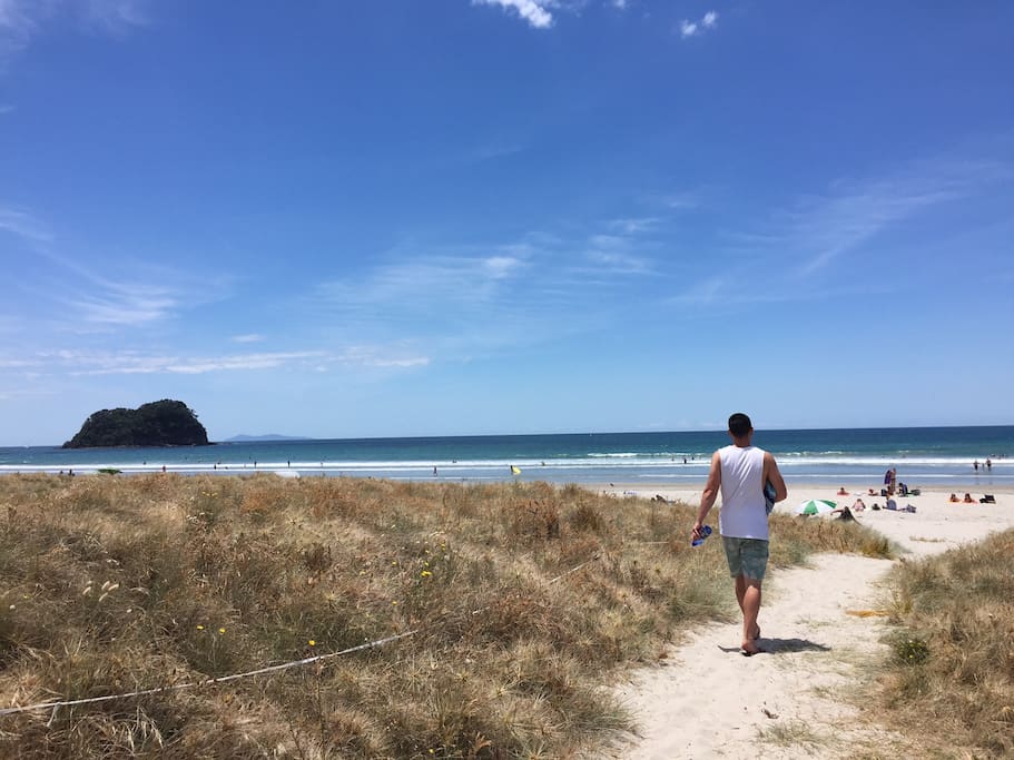 Mt Maunganui beach