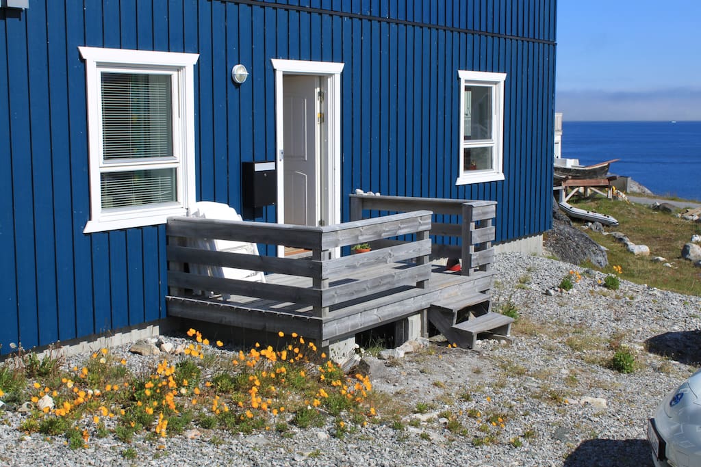 You have your own private entrance to the Apartment via the terrace