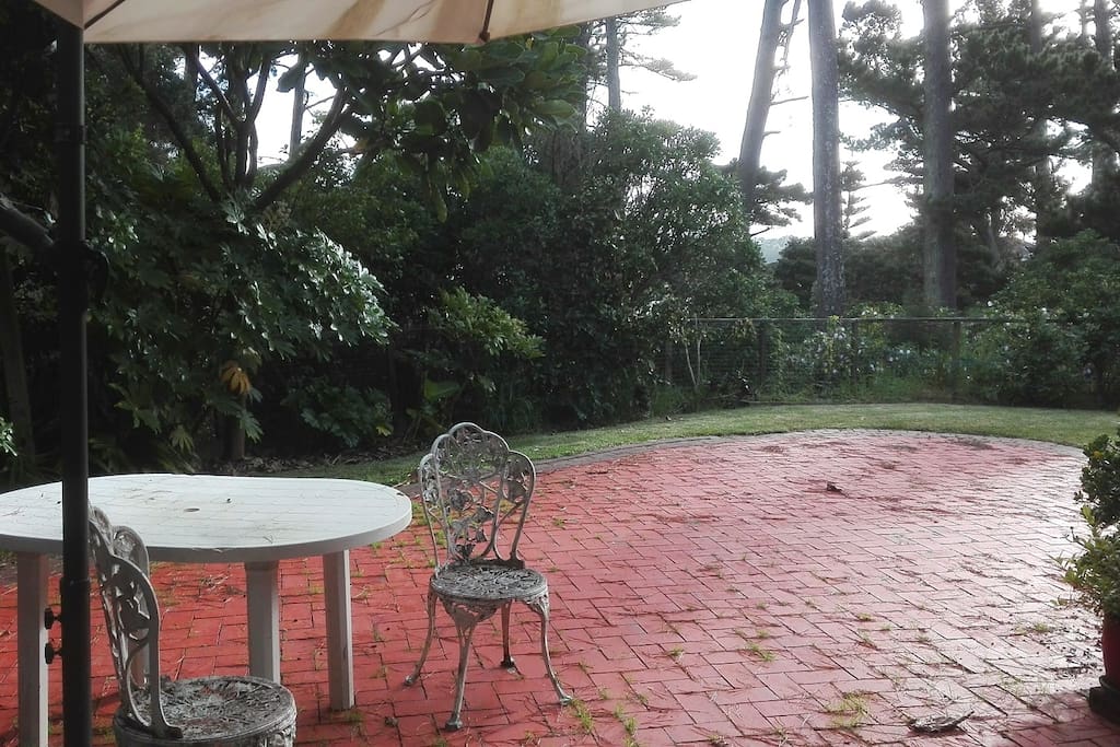 Patio as from your entrance
