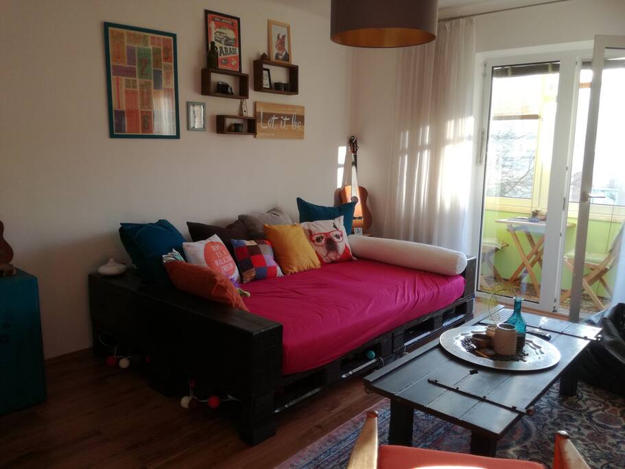 Sofa/ 2.schlafplatz - 140x200 Liegefläche
