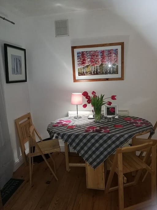 Dining area.