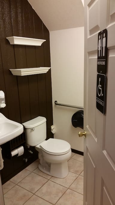 Public Restroom in Clubhouse