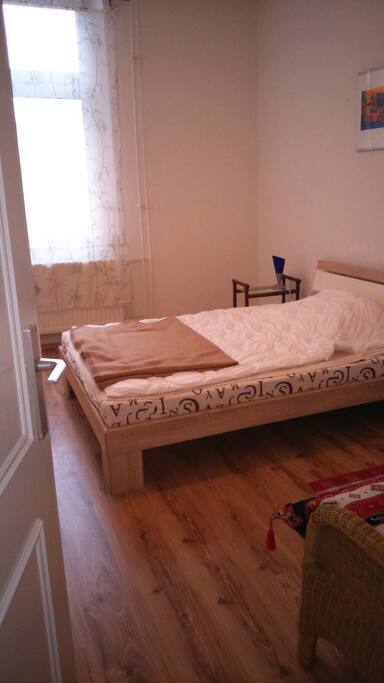 Bedroom - window to the backyard/garden