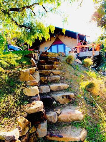 Malibu Mtns Luxury Safari Tent /Airstream 40 acres gallery image 4