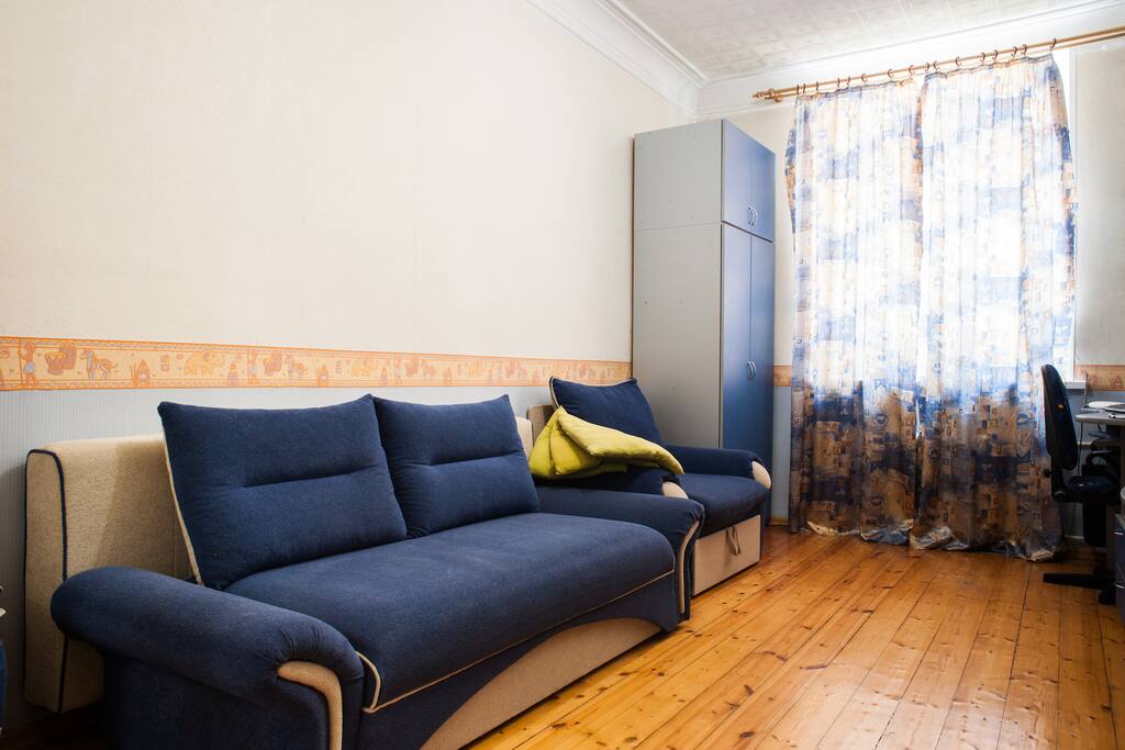 Comfortable folding double sofa & single armchair