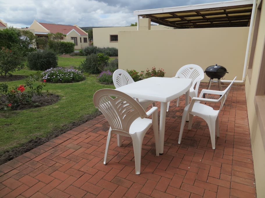 Patio with Braai