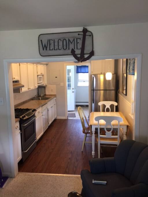 Newly renovated kitchen