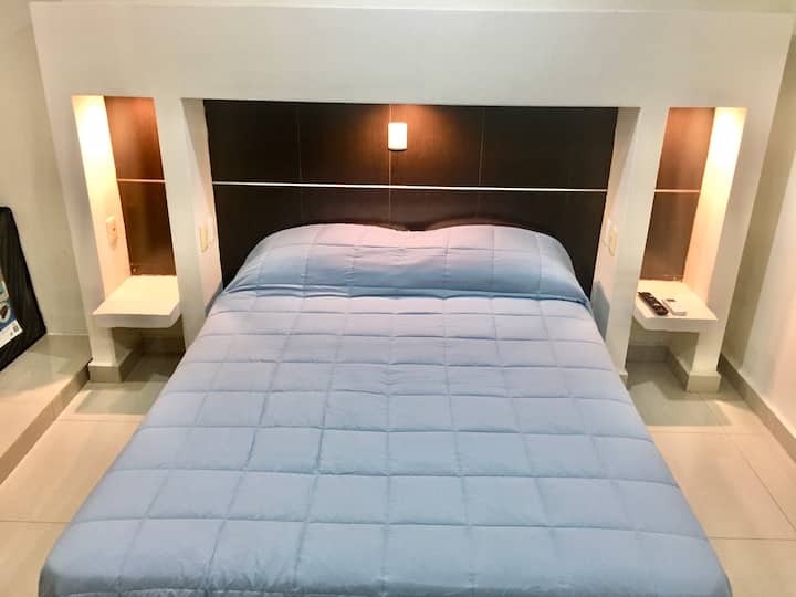 Habitación 1 con cama queen