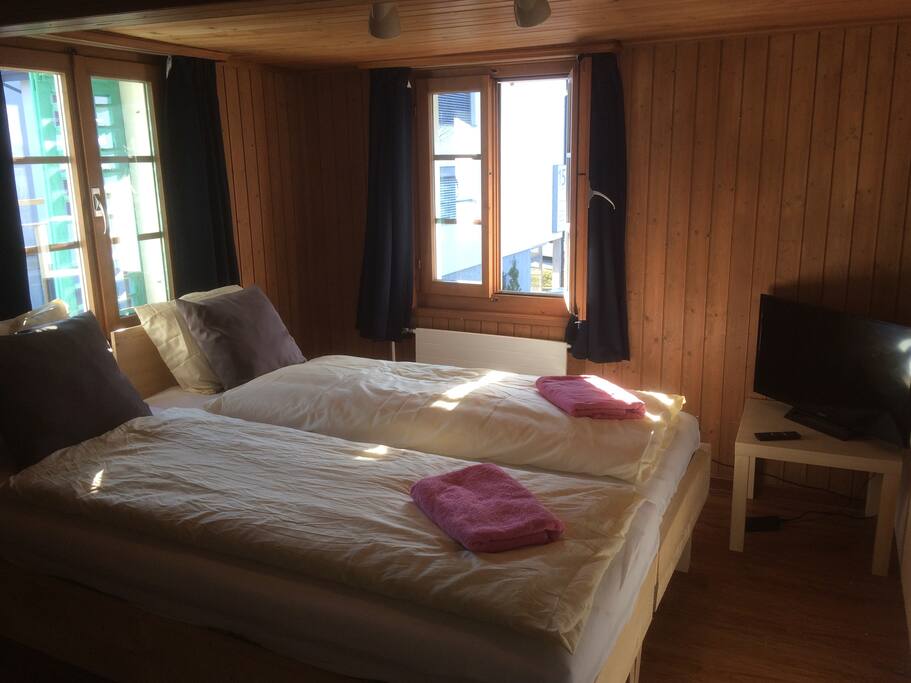 Bedroom #1 / twin beds double