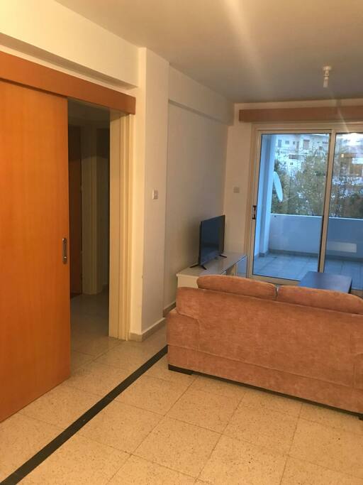 View from the entrance door