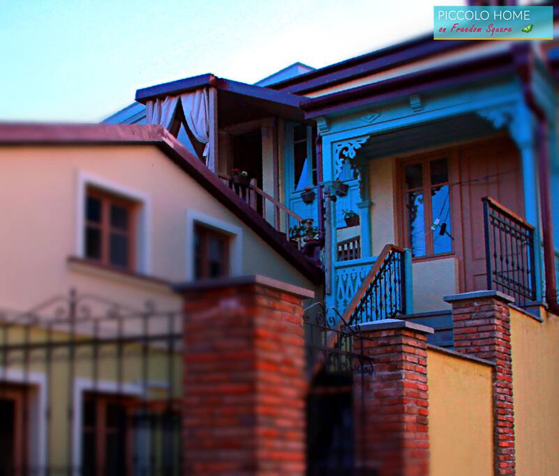 The building