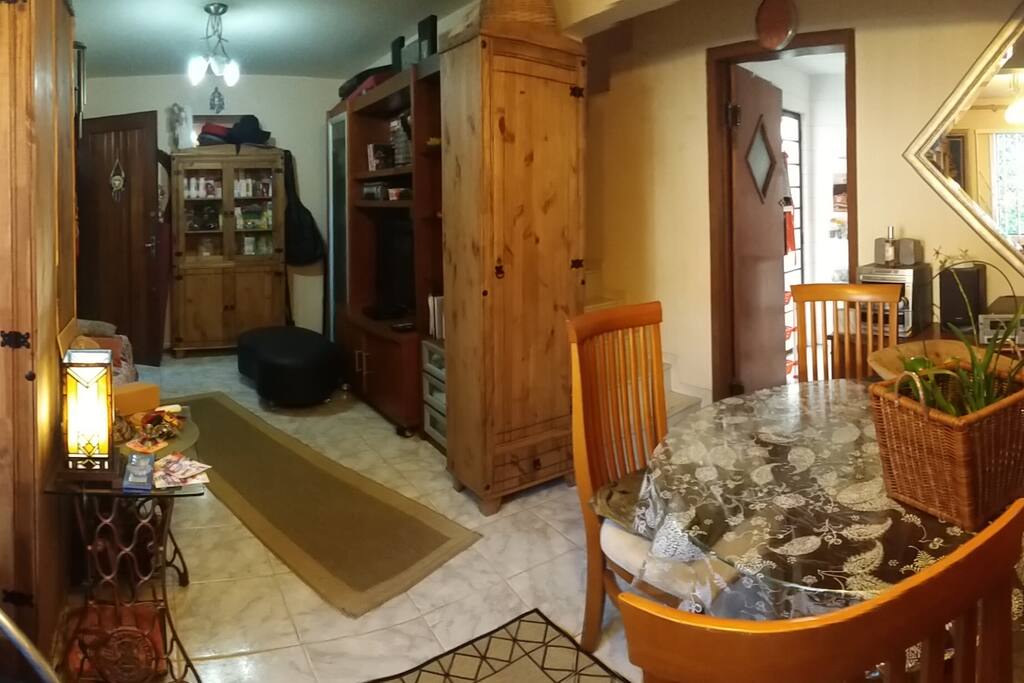 Sala de jantar e de estar