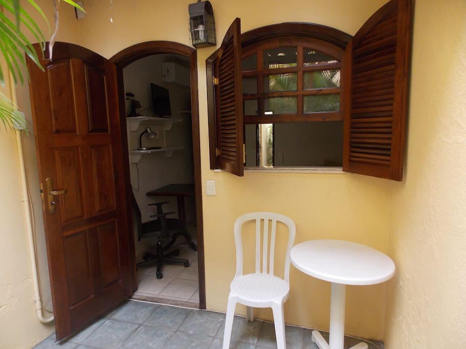 area externa ao quarto
