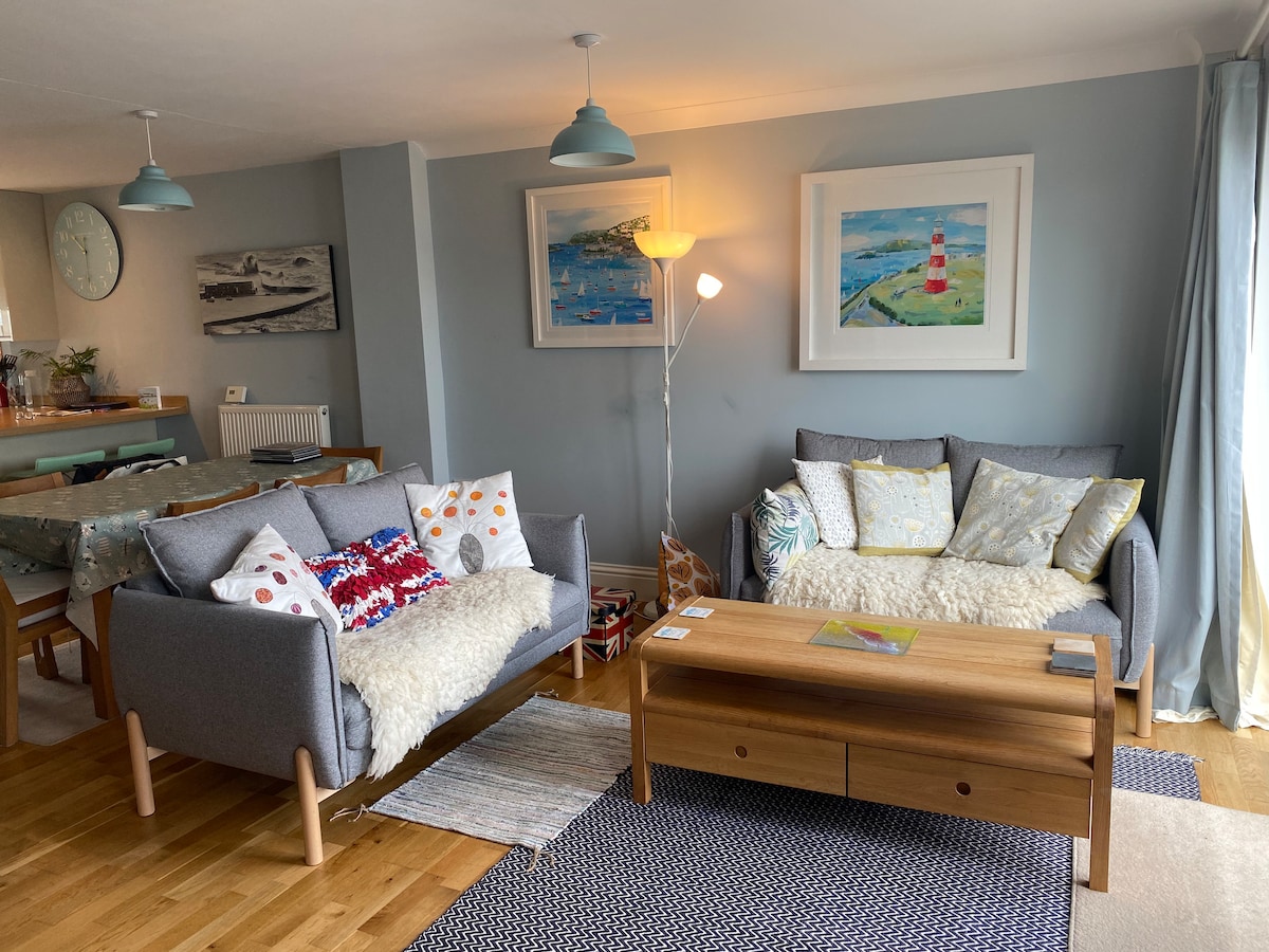 Propriété Airbnb réussie: Mountbatten 3 bed, 3 bath home with a ‘wow’ View à Wembury