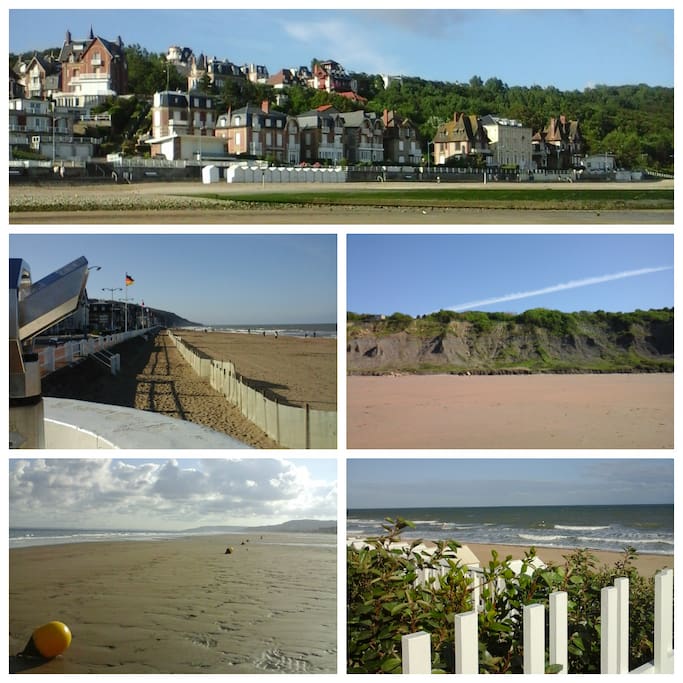 Villers sur mer et sa plage