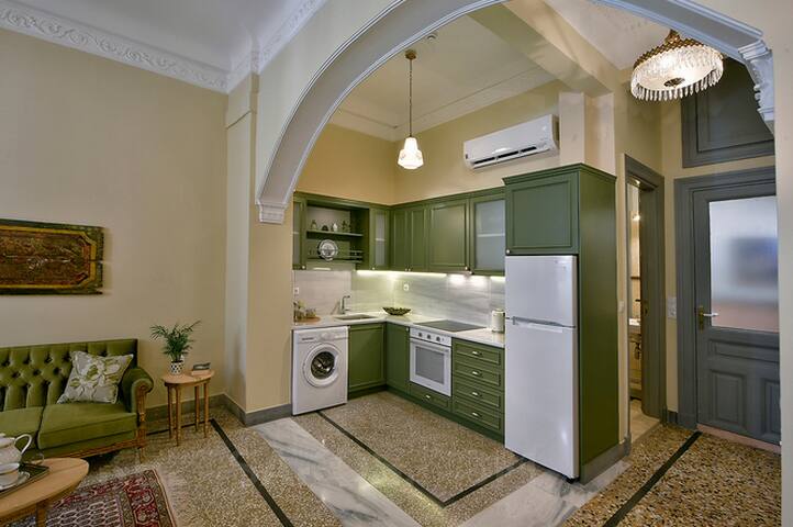 Stylish Neoclassical Apartments – 3 min from Metro gallery image 5