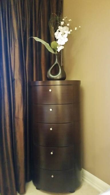 Dresser in master bed room