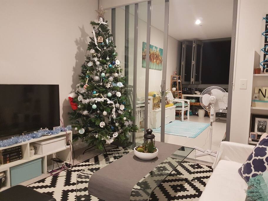 Living room and sun room