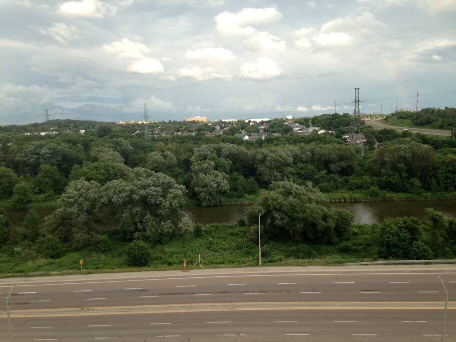 My favourite part of Apt. View from the Balcony.