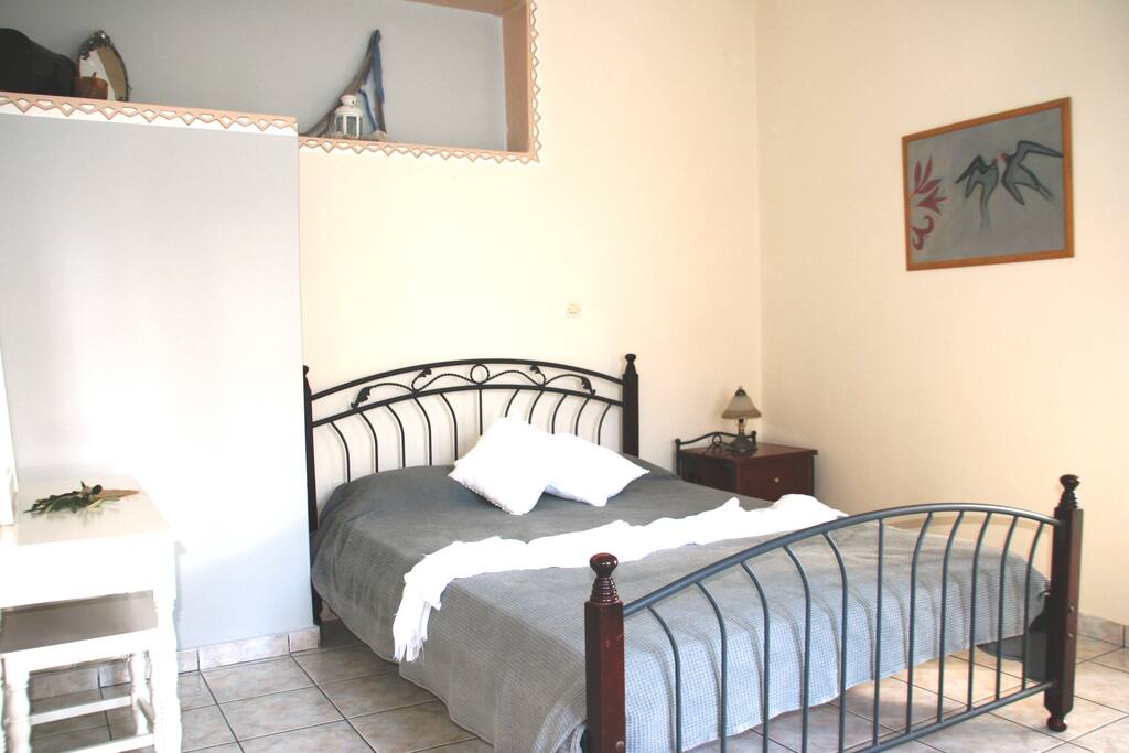 the bedroom
