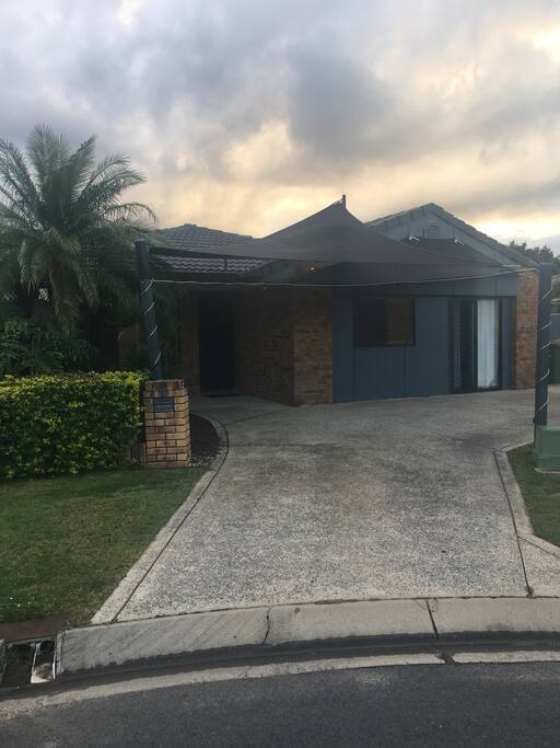 Front view of house